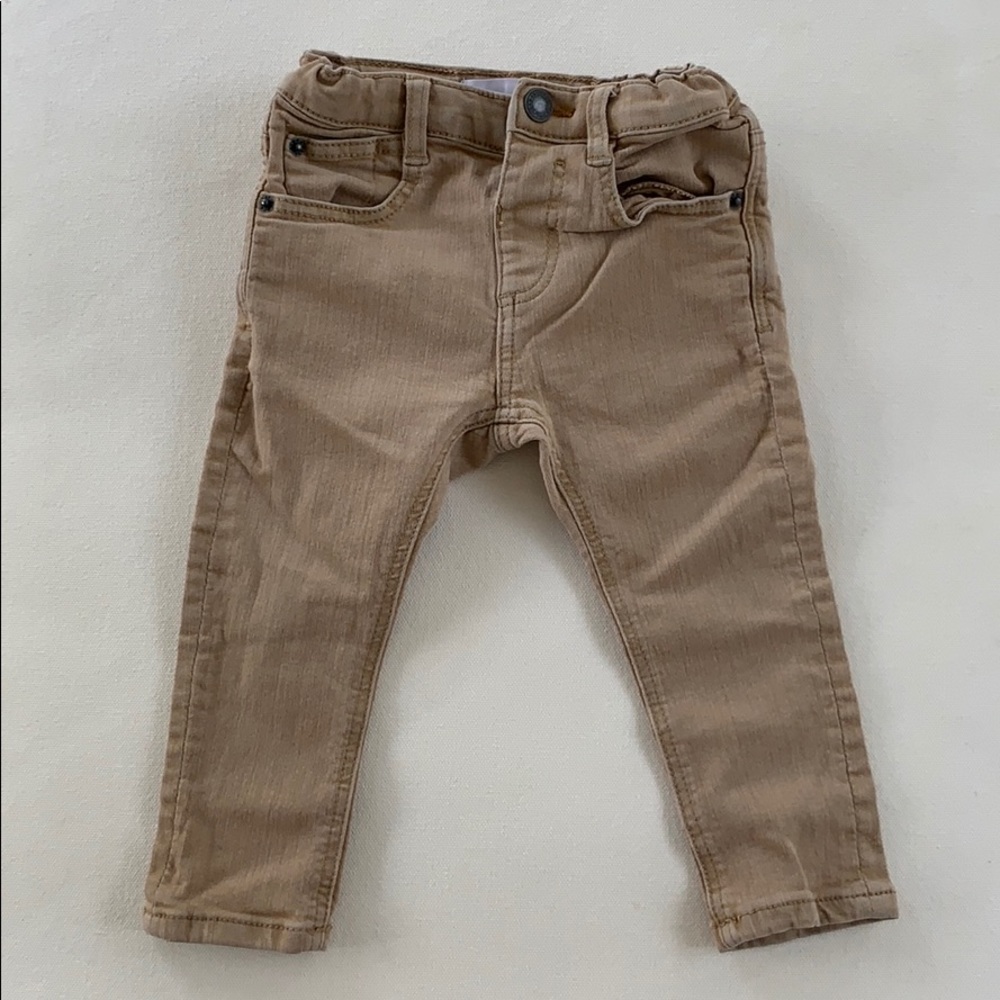 Zara baby boy tan pants